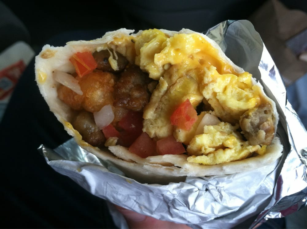 Sonic Breakfast Burritos
 Super Sonic Breakfast Burrito Yelp