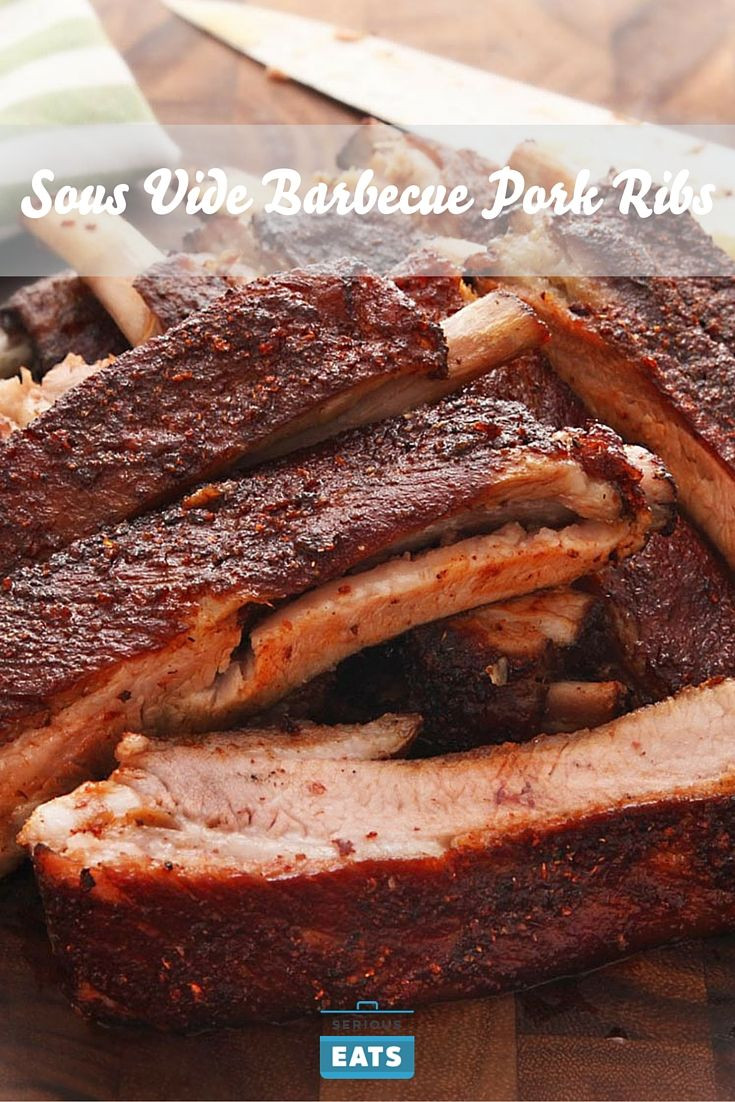 Sous Vide Pork Spare Ribs
 Sous Vide Barbecue Pork Ribs Recipe in 2020