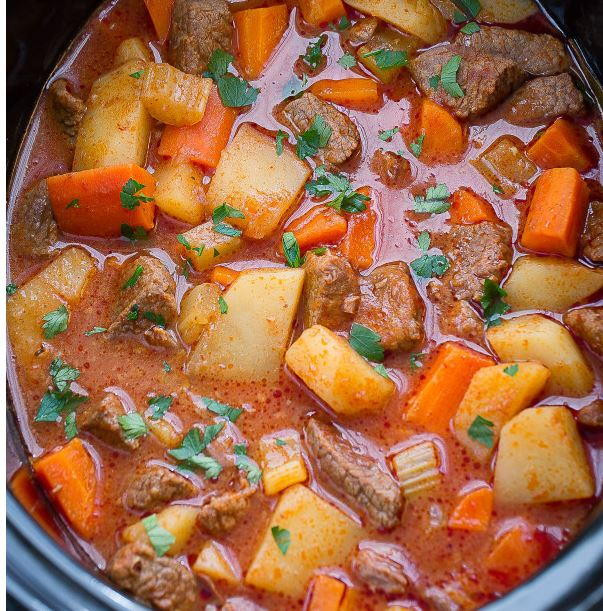 Southern Beef Stew Recipe
 Slow Cooker Homemade Beef Stew
