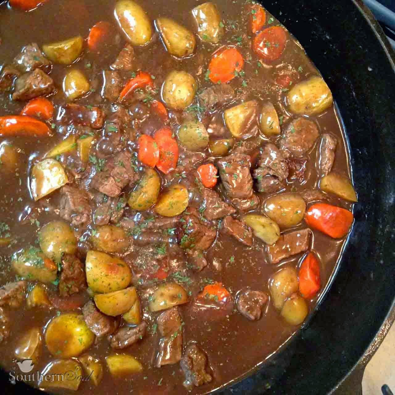 Southern Beef Stew Recipe
 Skillet Beef Stew