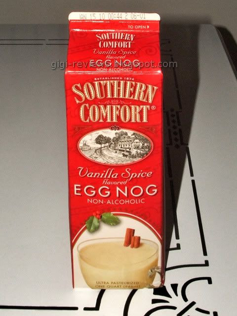 Southern Comfort Vanilla Spice Eggnog
 Gigi Reviews Southern fort Vanilla Spice Egg Nog