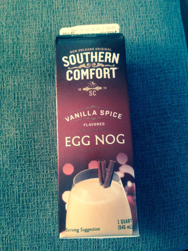 Southern Comfort Vanilla Spice Eggnog
 Southern fort Eggnog