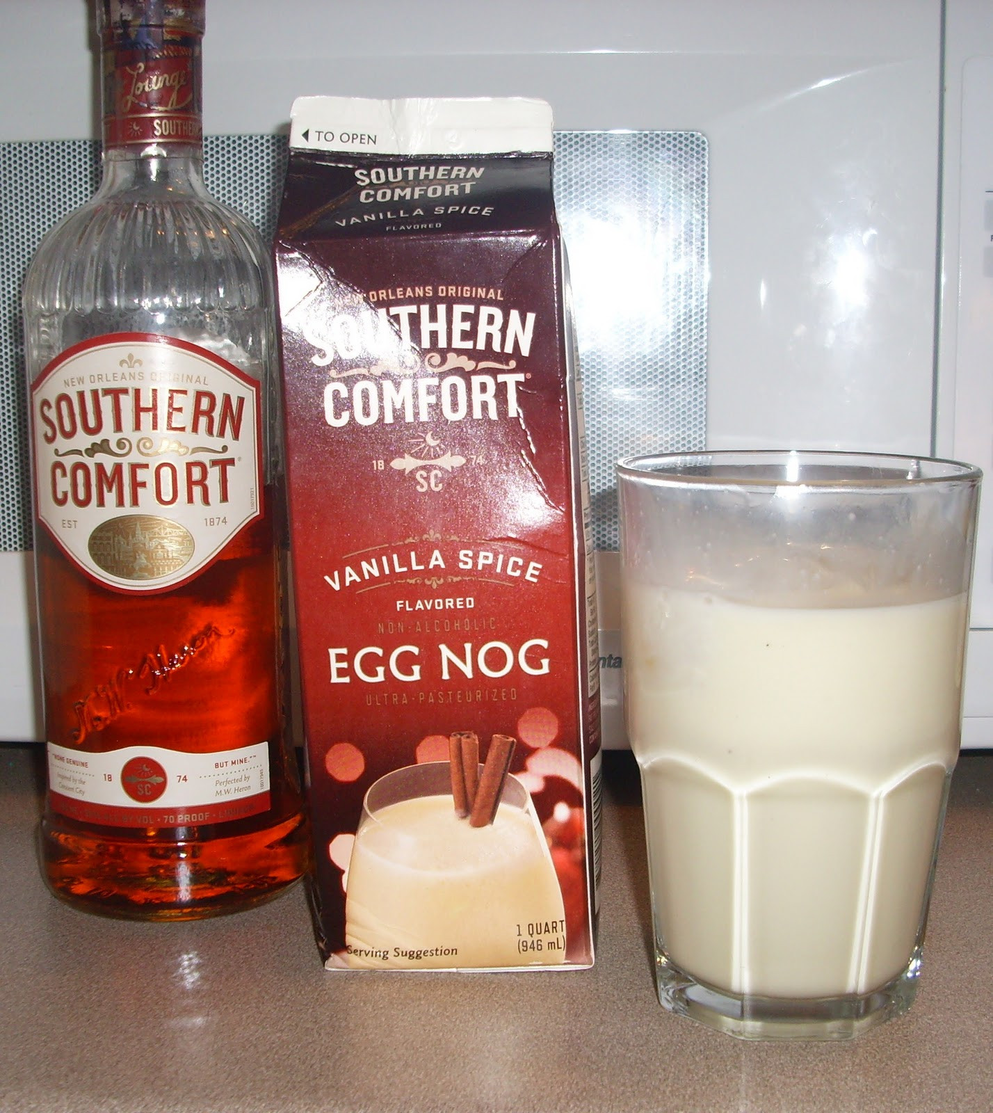 Southern Comfort Vanilla Spice Eggnog
 Sugar & Spice SoCo Vanilla Spice Egg Nog