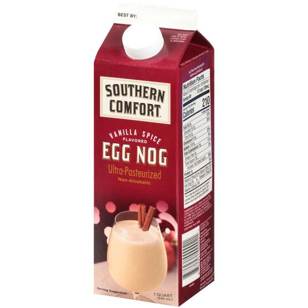Southern Comfort Vanilla Spice Eggnog
 Southern fort Vanilla Spice Egg Nog Ultra Pasteurized