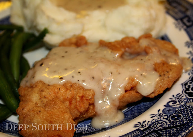 Southern Fried Boneless Chicken
 Deep South Dish Chicken Fried Chicken with Southern