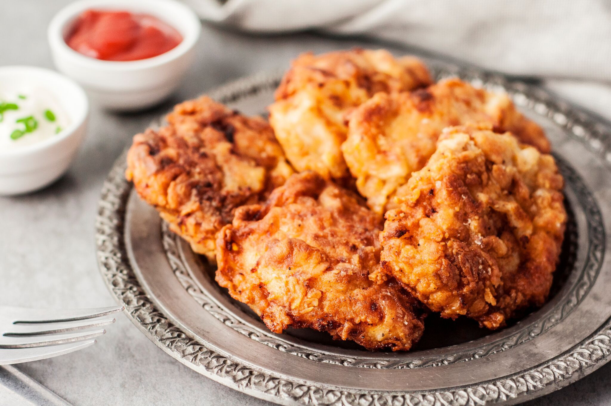 Southern Fried Boneless Chicken
 Southern Fried Chicken Thighs Recipe
