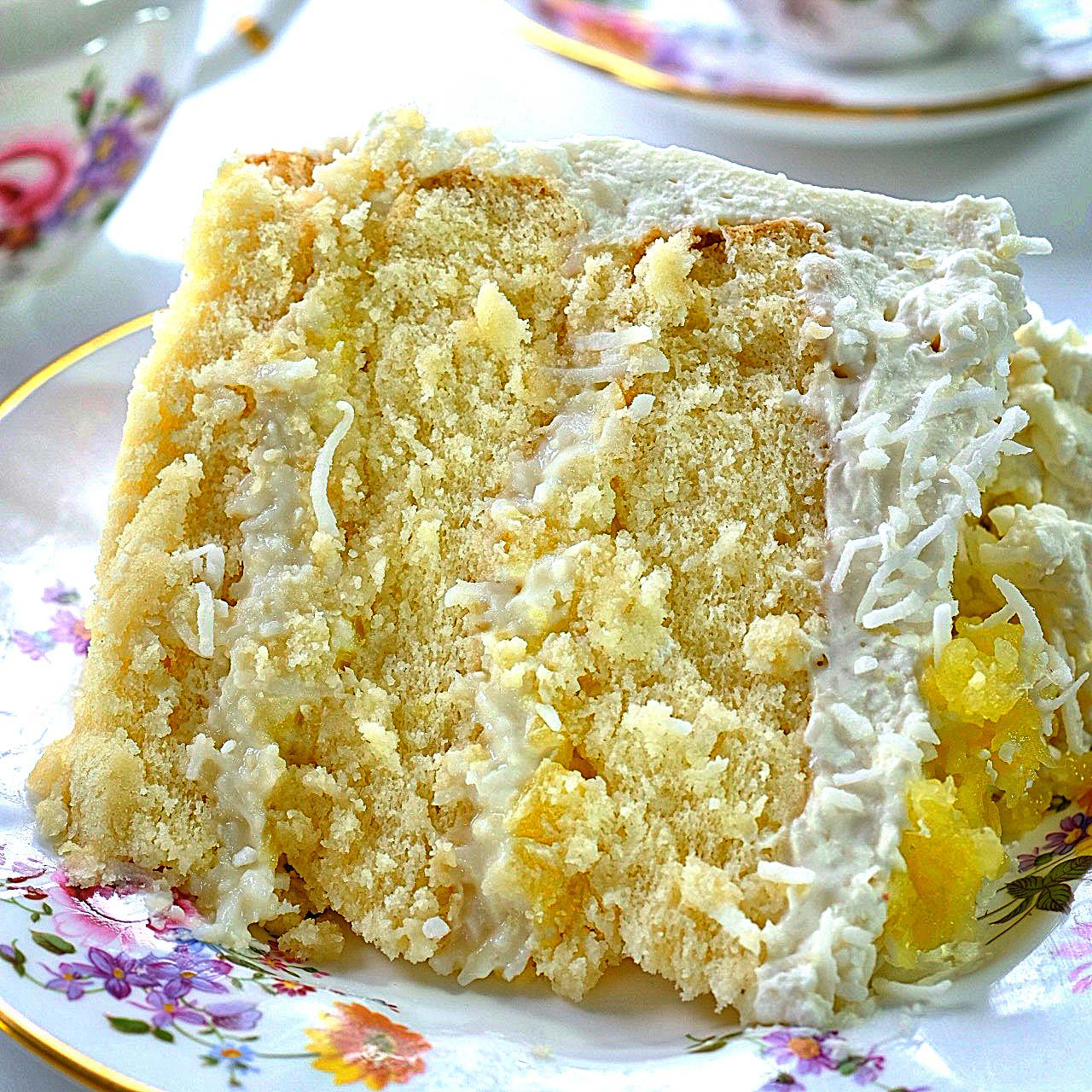 Southern Pineapple Coconut Cake
 pineapple coconut cake 2 Moms Cookies