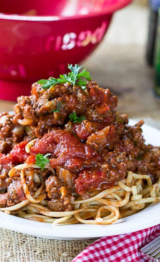Southern Spaghetti Recipe
 Southern Spaghetti Sauce Recipe