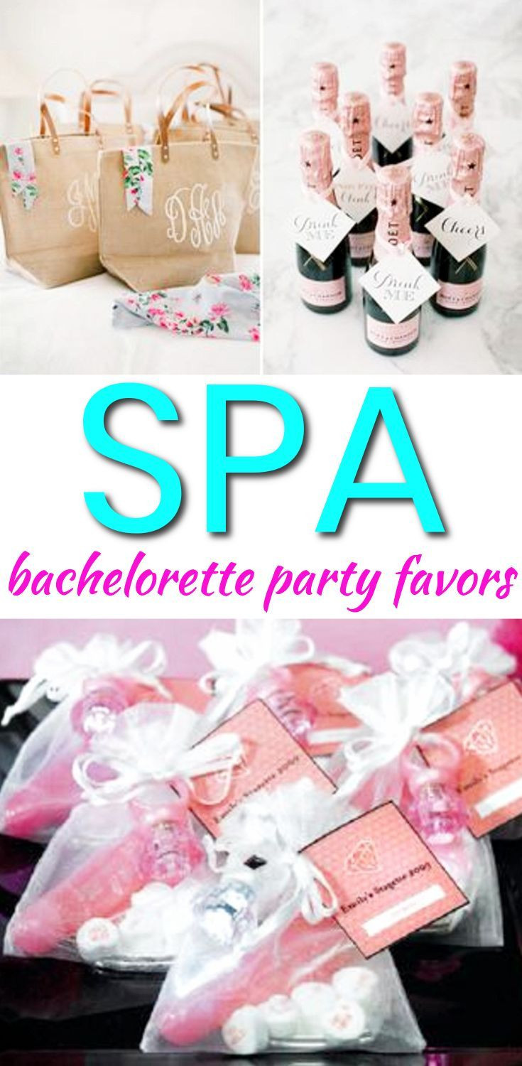 Spa Day Bachelorette Party Ideas
 Spa Bachelorette Party Favors