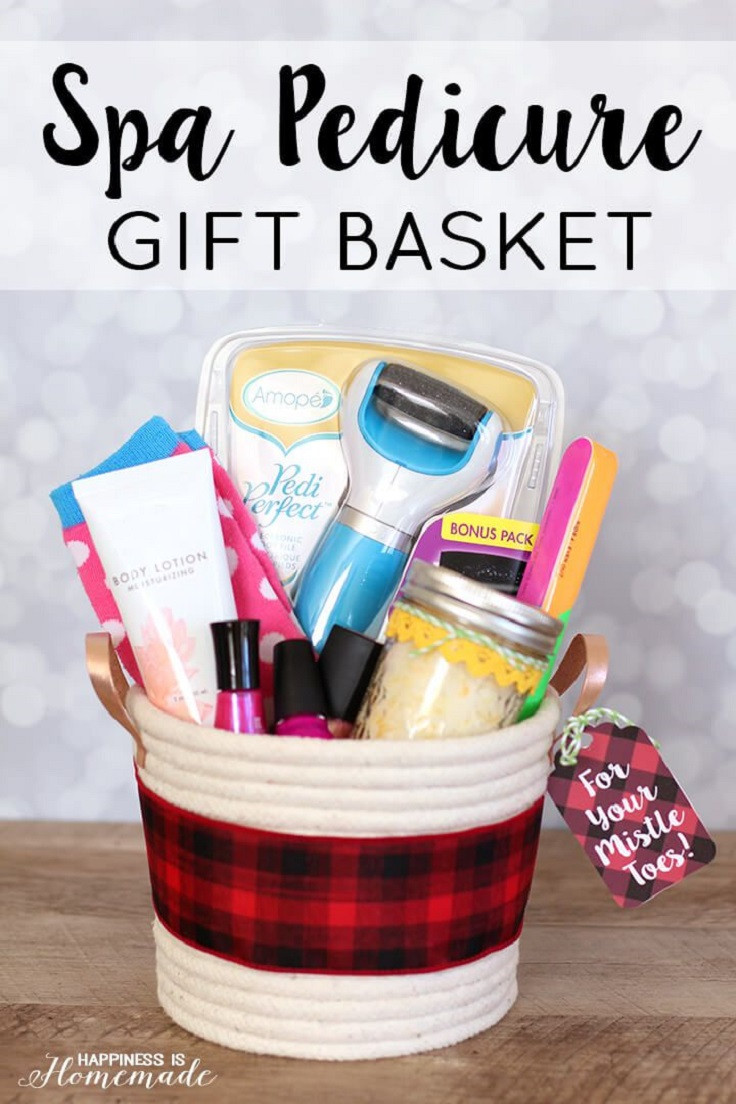 Spa Gift Basket Ideas Homemade
 Top 10 DIY Gift Basket Ideas for Christmas Top Inspired