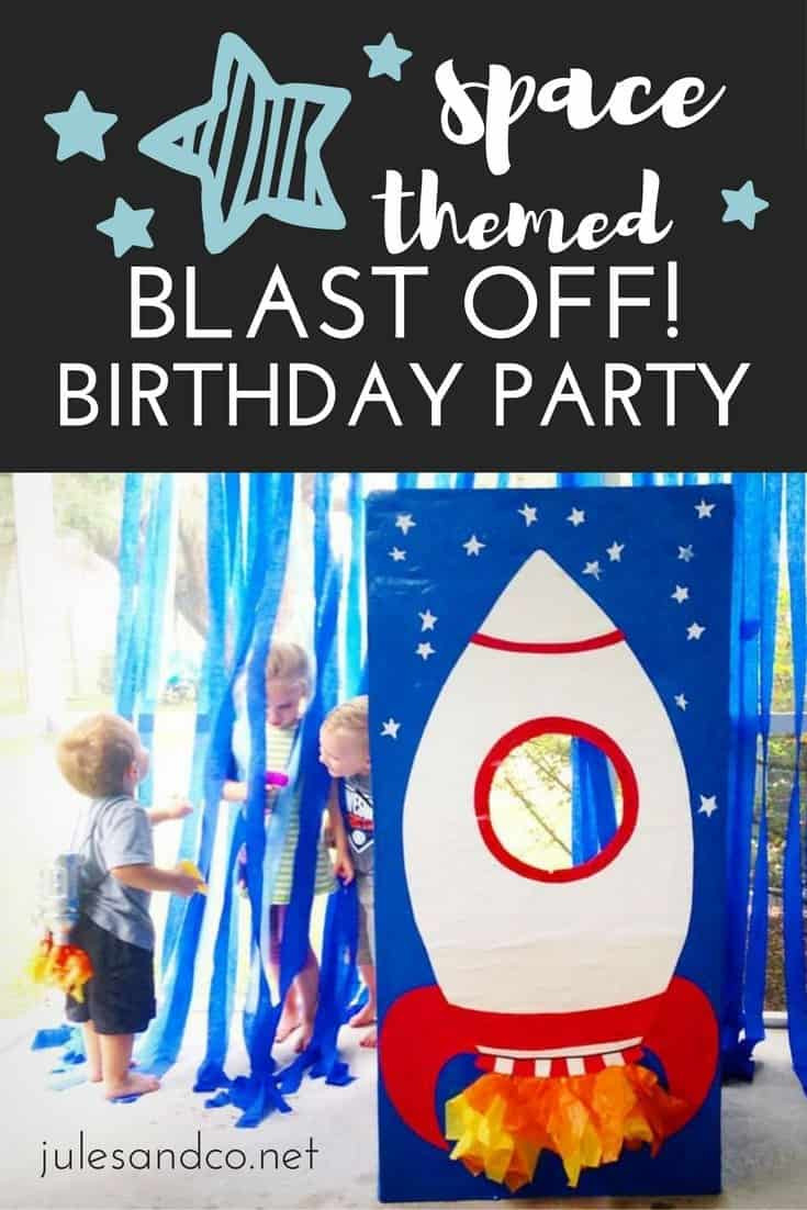 Space Birthday Party
 Space Themed Blast f Birthday Party