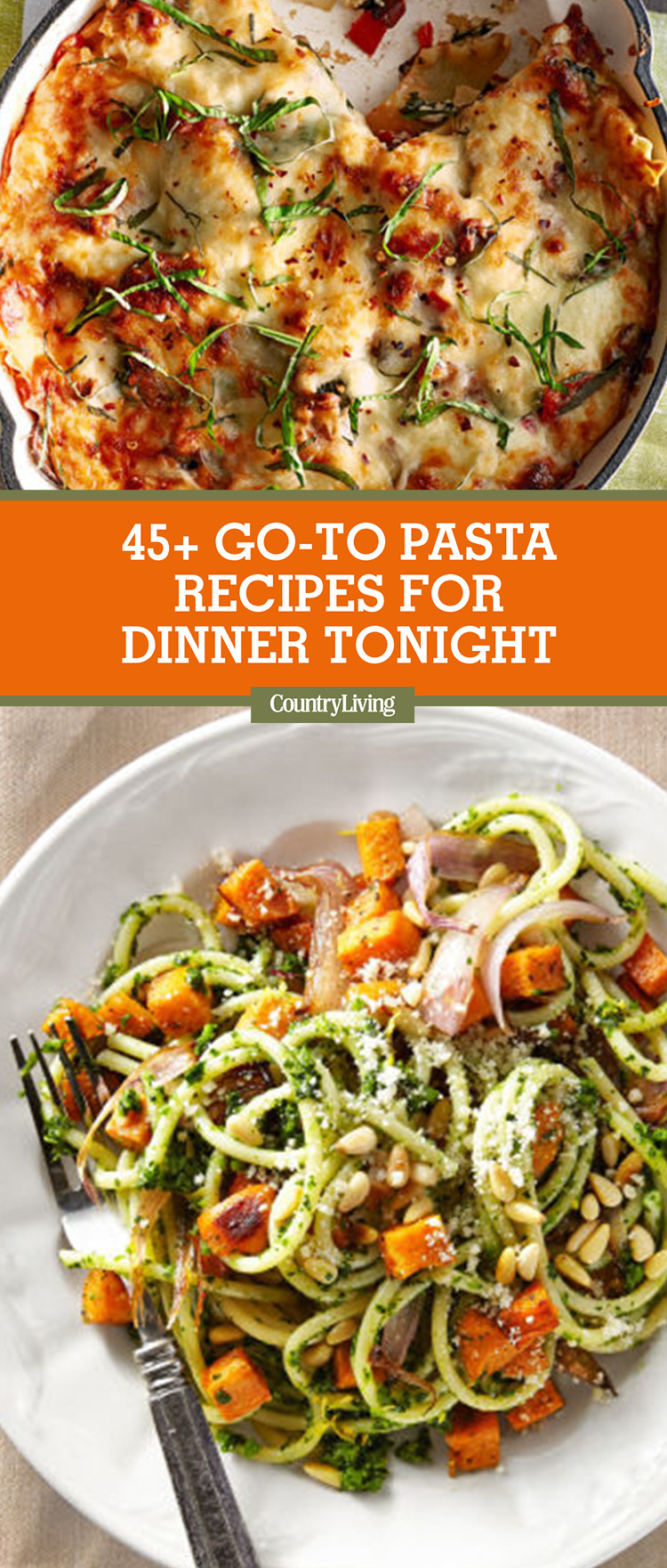 Spaghetti Dinner Ideas
 45 Easy Pasta Dinner Recipes Best Family Pasta Dishes