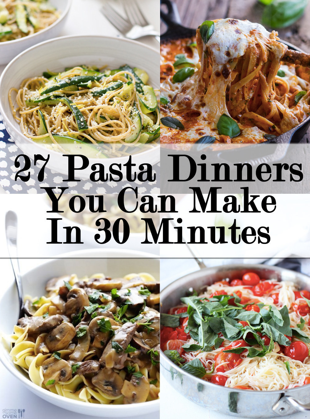 Spaghetti Dinner Ideas
 27 Delicious Ideas For Weeknight Pasta Dinners