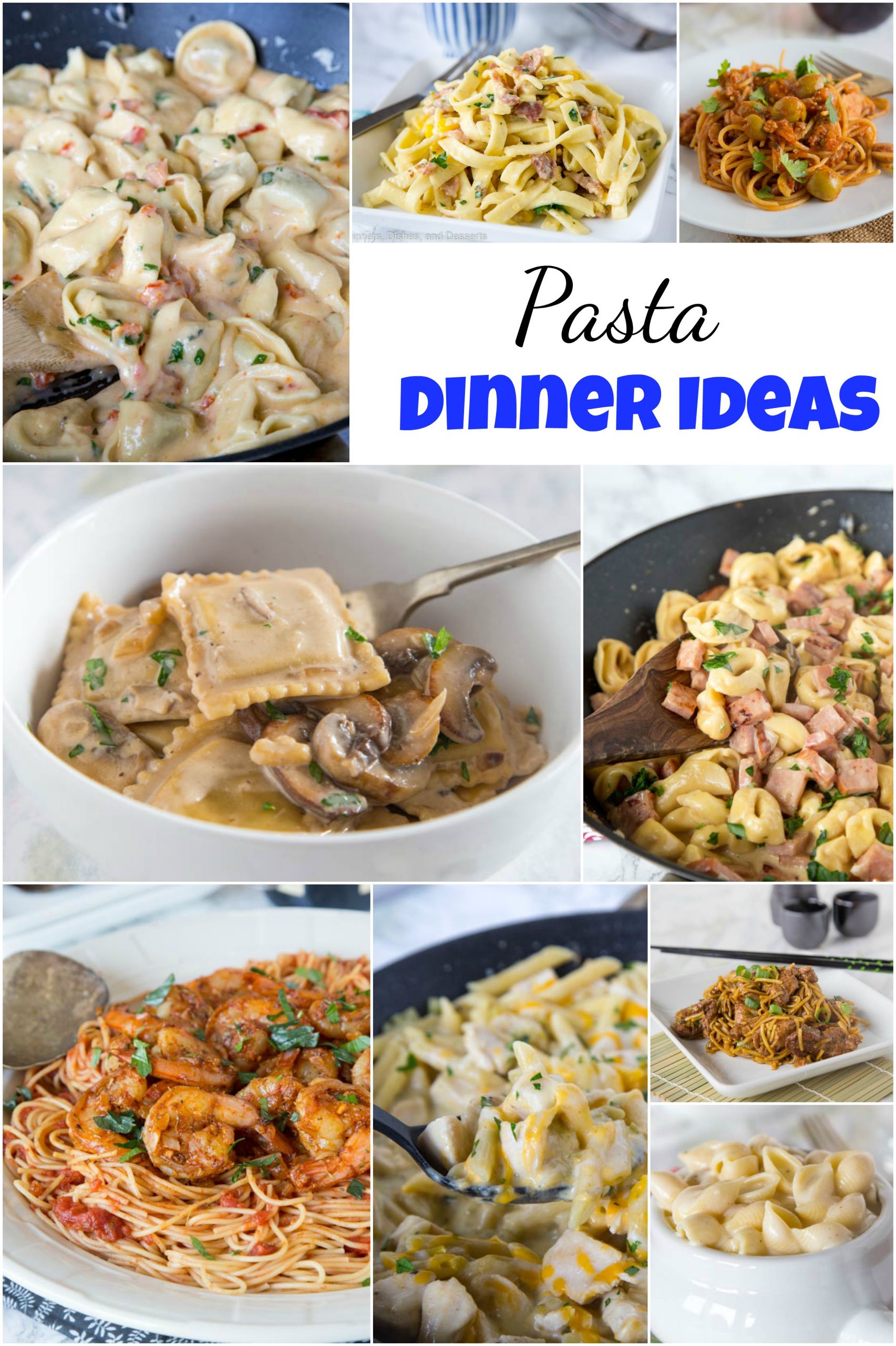 Spaghetti Dinner Ideas
 Pasta Dinner Ideas Dinners Dishes and Desserts