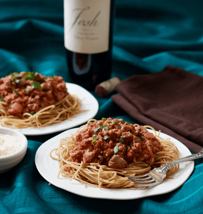 Spaghetti Dinner Ideas
 Spaghetti dinner with homemade sauce Family Food on the