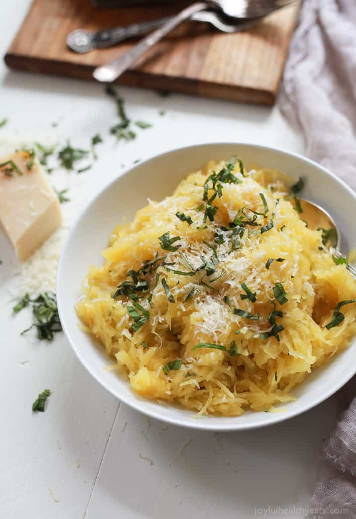 Spaghetti Squash Microwave Recipes
 Parmesan Herb Microwave Spaghetti Squash