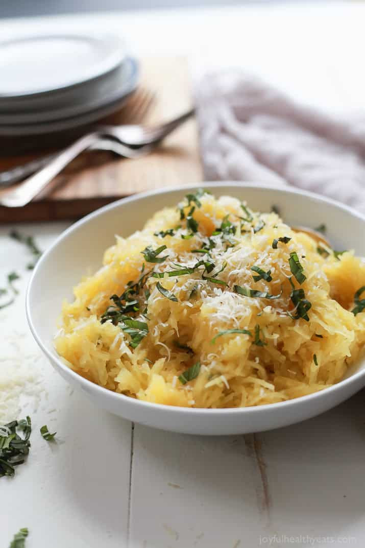 Spaghetti Squash Microwave Recipes
 Parmesan Herb Microwave Spaghetti Squash