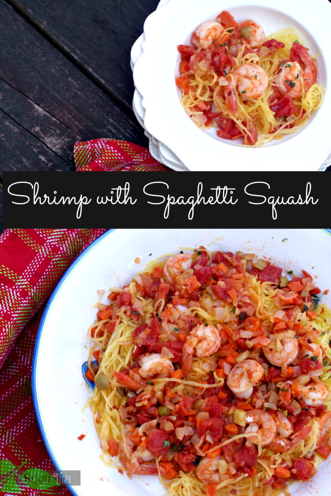 Spaghetti Squash With Shrimp
 Spaghetti Squash with Shrimp Spinach Tiger