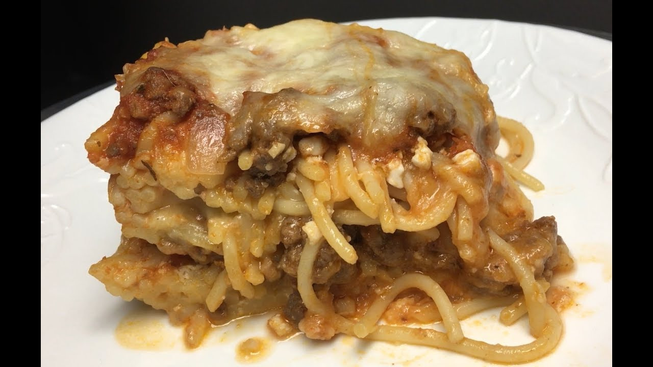 Spaghetti With Cottage Cheese
 Cheesy Baked Spaghetti