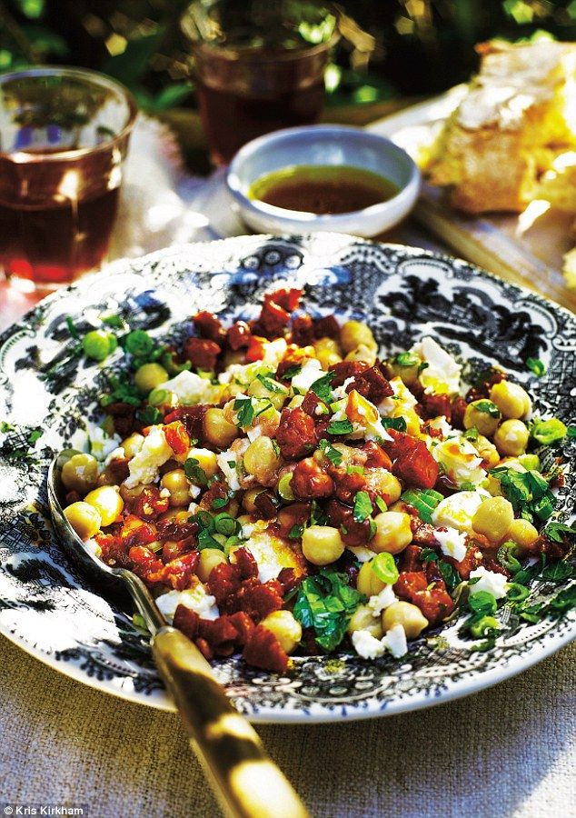 Spain Side Dishes
 Made in Spain Chickpea salad