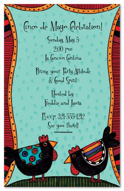 Spanish Birthday Invitations
 9 best images about Spanish Lessons on Pinterest