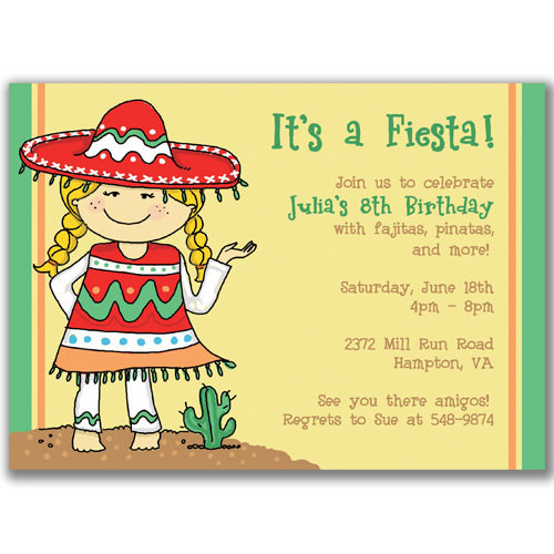 Spanish Birthday Invitations
 spanish birthday invitations