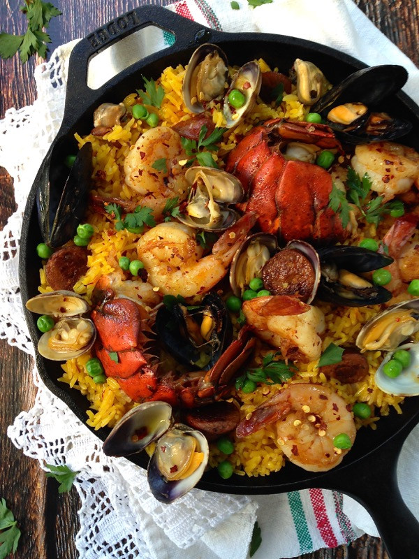 Spanish Rice Dish With Seafood
 Spanish Seafood Paella Recipe Healthy • CiaoFlorentina