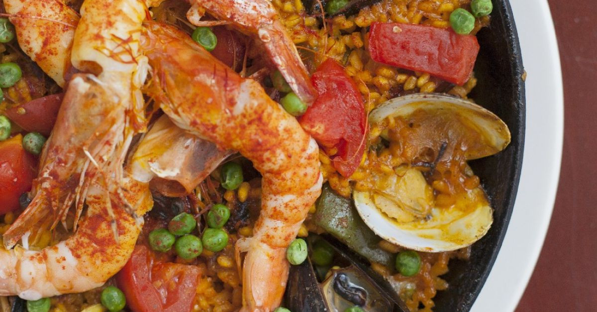 Spanish Rice Dish With Seafood
 Spanish Seafood Rice Dish recipe
