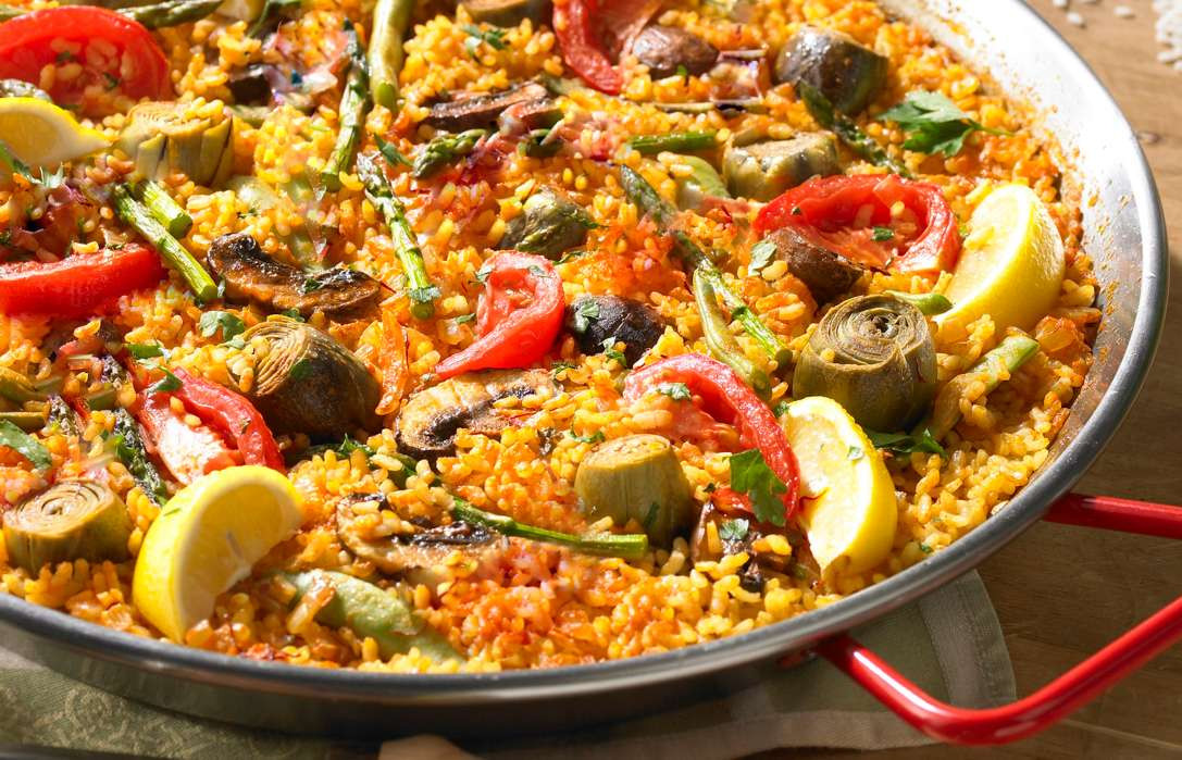 Spanish Vegetarian Recipes
 Authentic Spanish Ve arian Paella Recipe