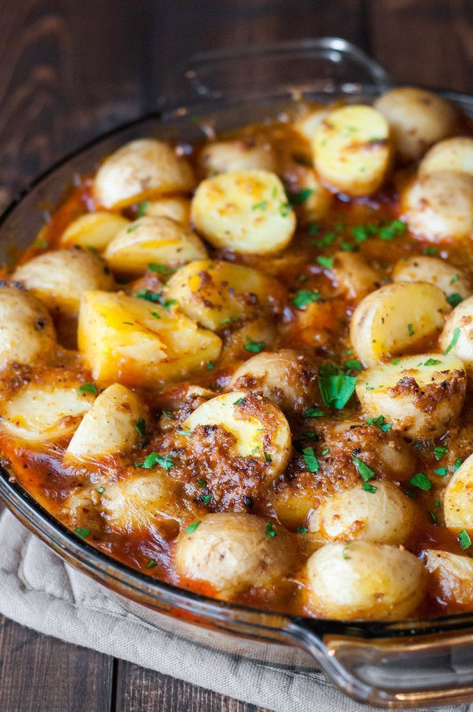 Spanish Vegetarian Recipes
 Hearty Spanish potatoes casserole vegan