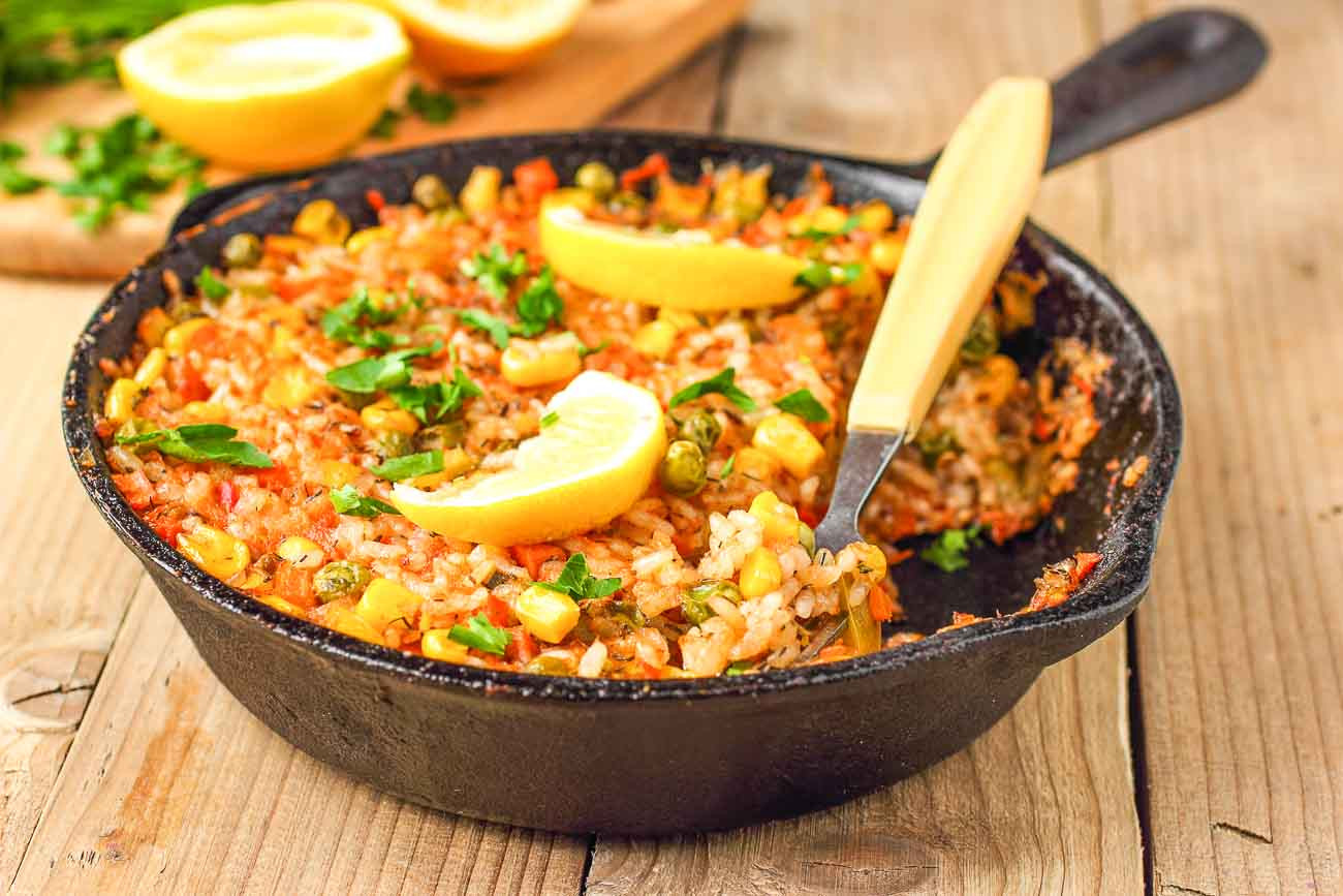 Spanish Vegetarian Recipes
 Smoked Ve arian Spanish Rice Recipe by Archana s Kitchen
