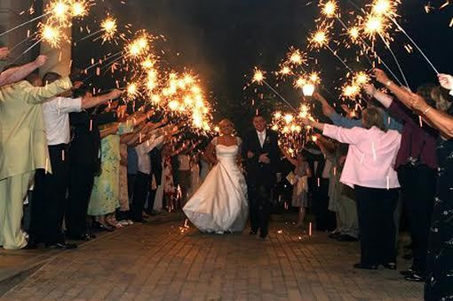 Sparkler Wedding
 Why are 36” Wedding Sparklers the Most Popular Choice