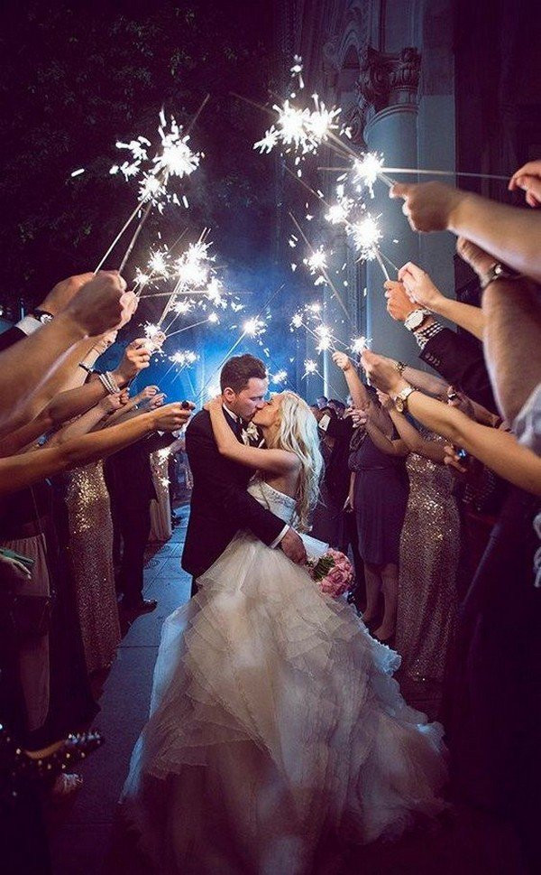 Sparklers At Weddings
 20 Sparklers Send f Wedding Ideas for 2021 Oh Best Day