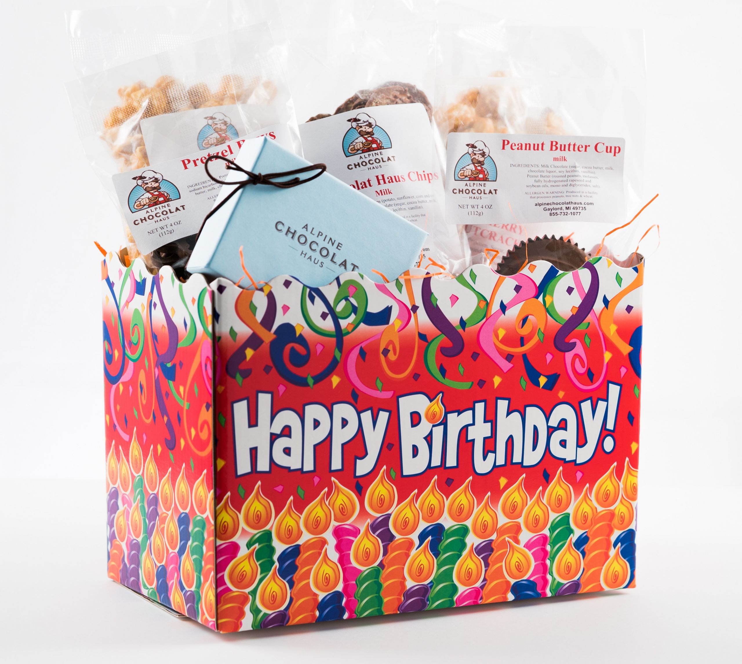 Special Birthday Gifts
 Happy Birthday Gift Box Alpine Chocolat Haus