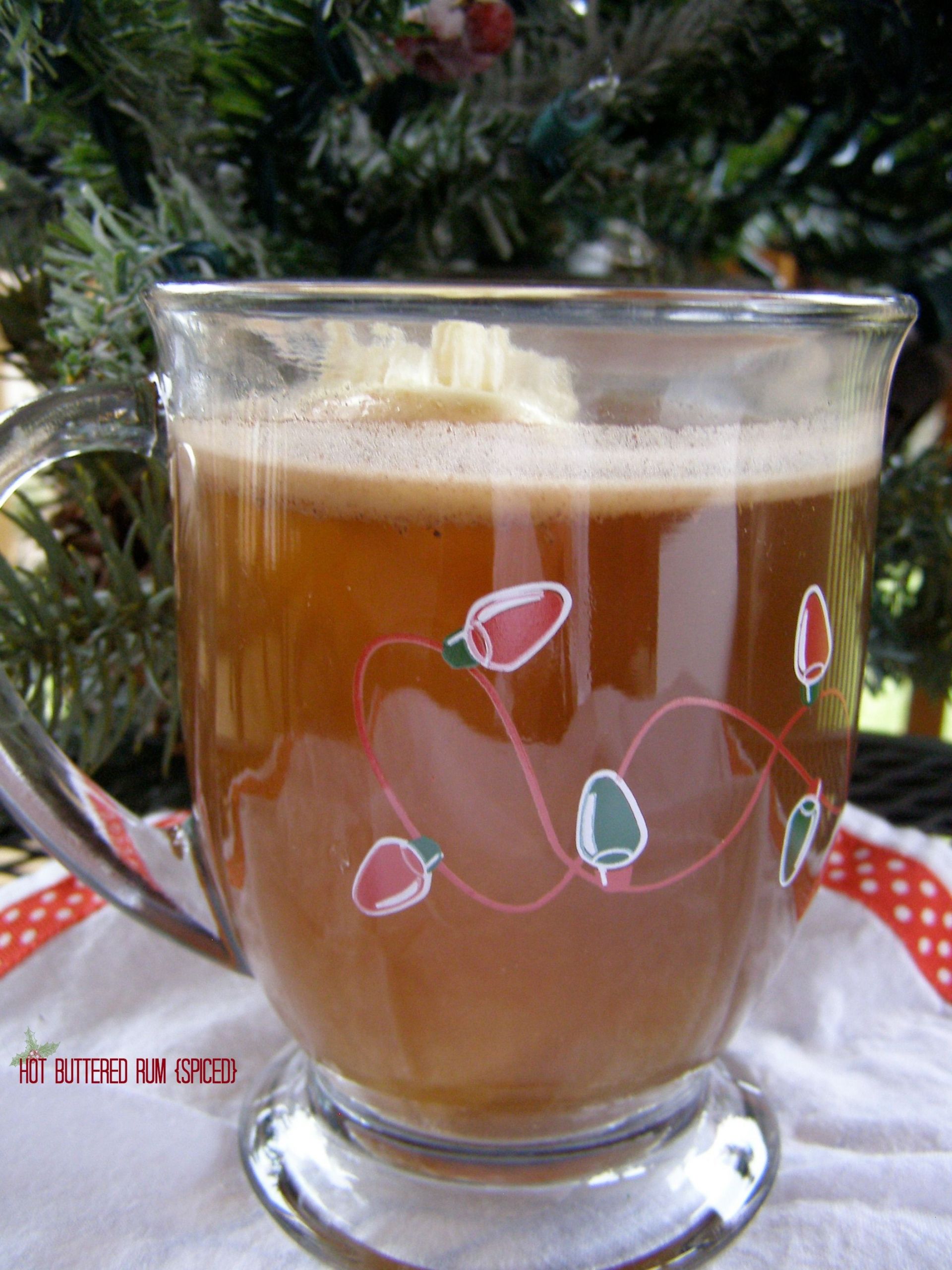 Spiced Rum Holiday Drinks
 hot buttered rum spiced