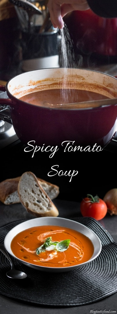 Spicy Tomato Soup
 Spicy Tomato Soup Blogtastic Food