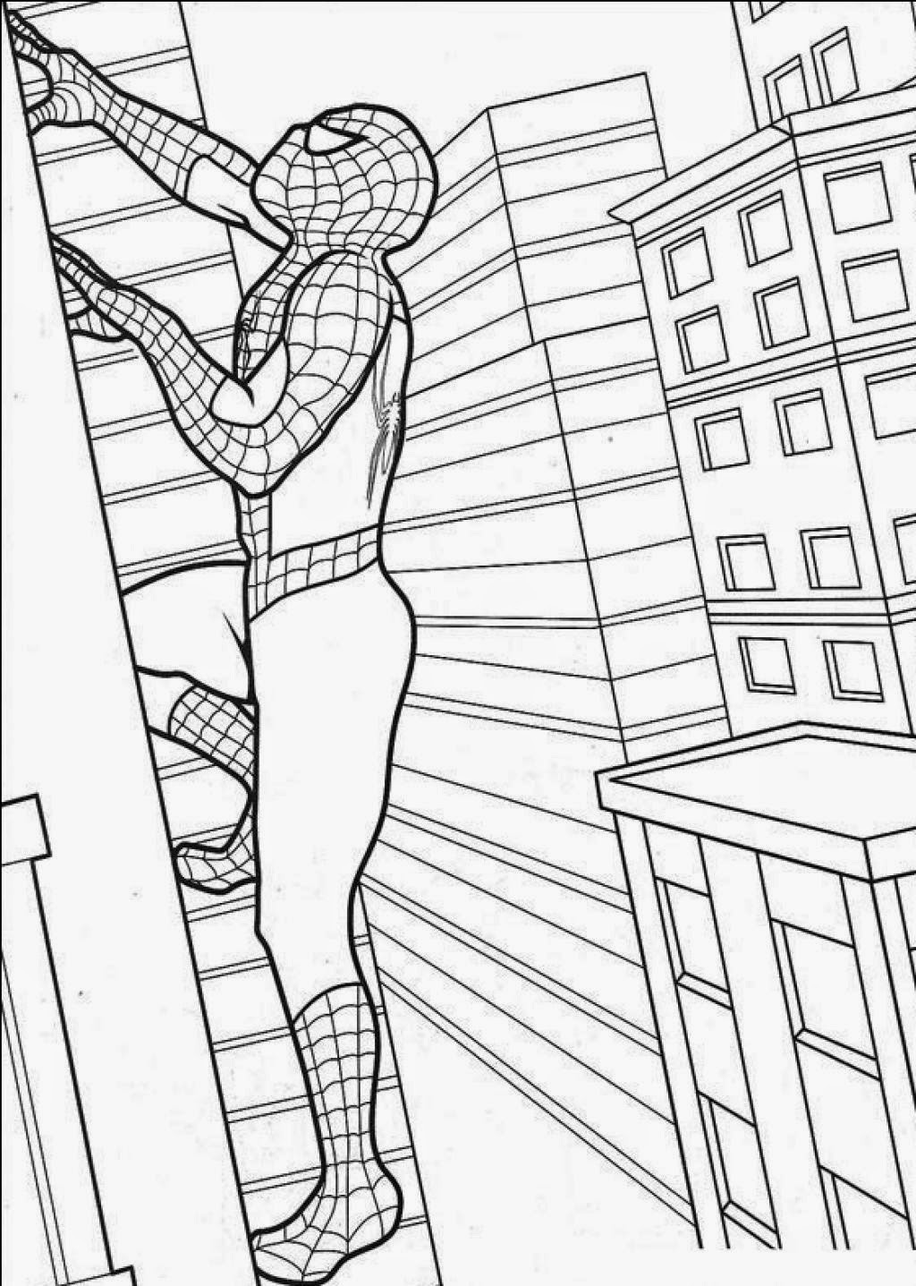 Spiderman Coloring Pages For Kids
 Coloring Pages Spiderman Free Printable Coloring Pages