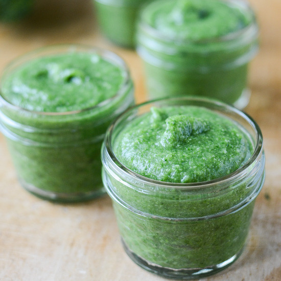 Spinach Baby Food Recipe
 Homemade Baby Food Broccoli Spinach Puree with Basil