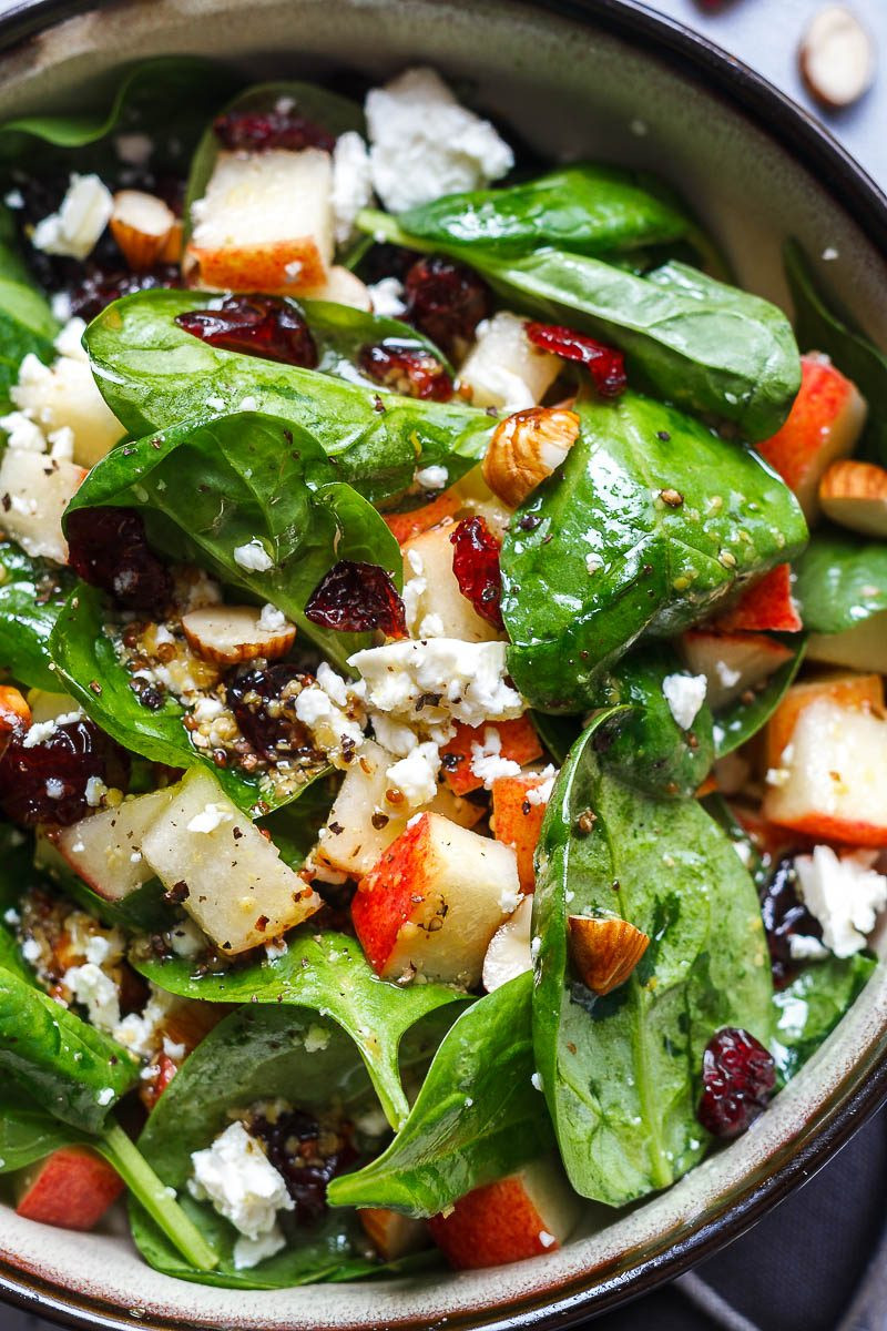 Spinach Baby Food Recipe
 Apple Feta Spinach Salad Recipe – Healthy Spinach Salad