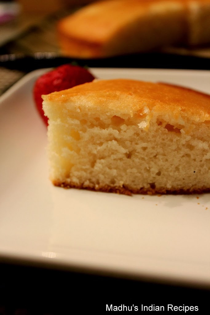 Sponge Cake Recipe Indian
 Eggless Vanilla Sponge Cake