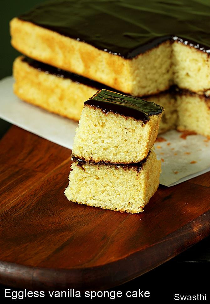 Sponge Cake Recipe Indian
 Eggless sponge cake recipe