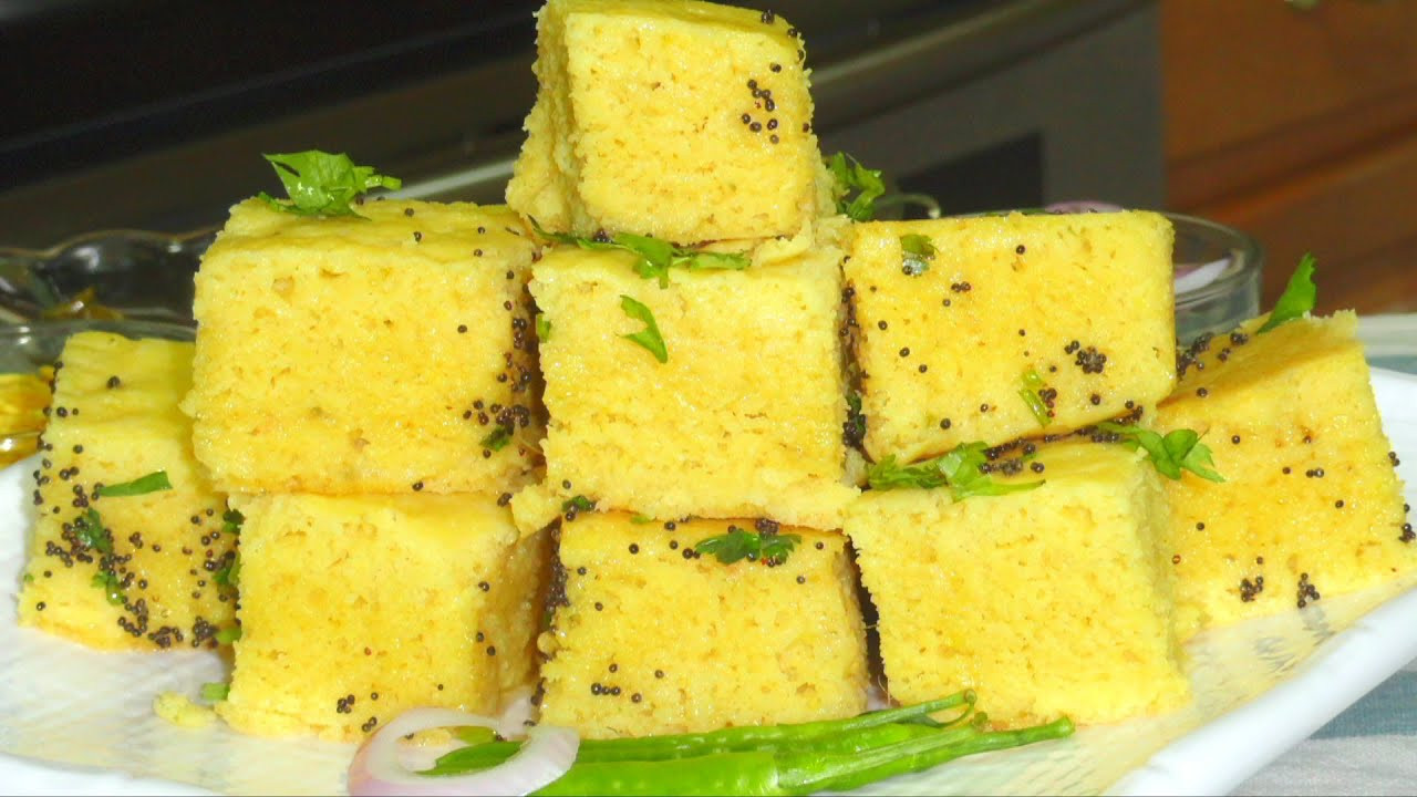 Sponge Cake Recipe Indian
 Vateli Dal na Khaman Recipe Video Savory Sponge Cake By