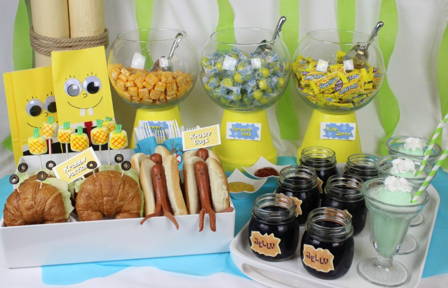 Spongebob Party Food Ideas
 Celebrate SpongeBob Throw a Bikini Bottom Bash