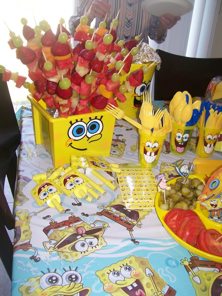 Spongebob Party Food Ideas
 Great Ideas for a Spongebob Party