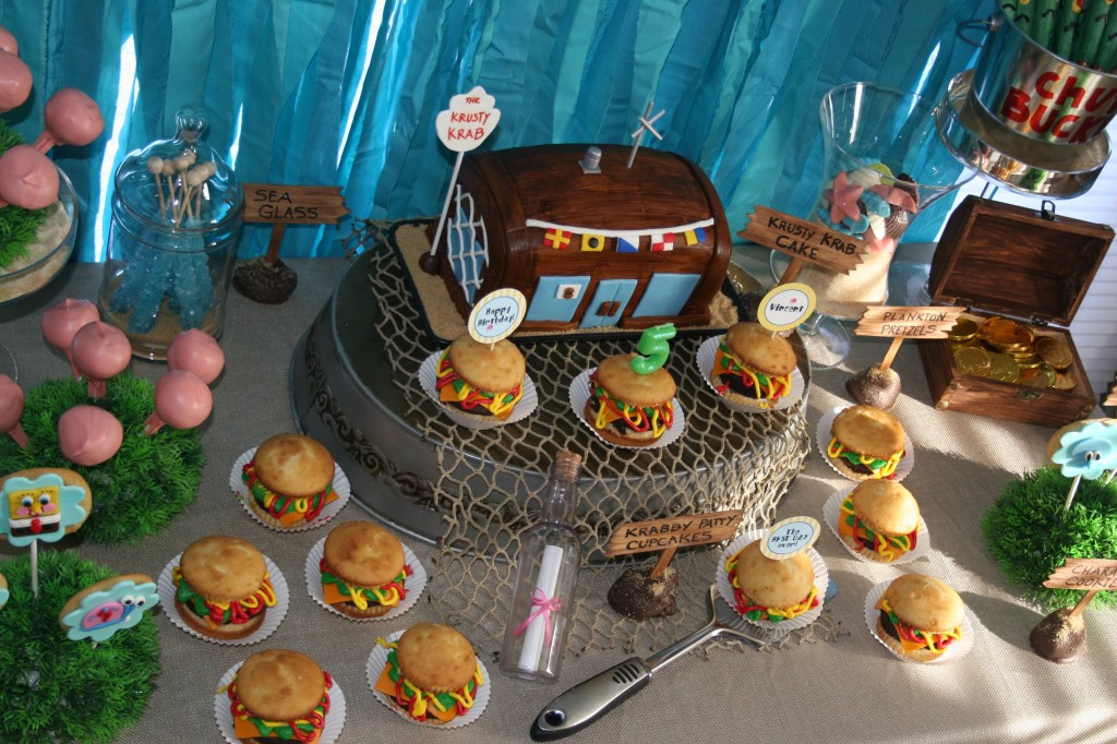 Spongebob Party Food Ideas
 SpongeBob Squarepants Best Day Ever Featured Party by