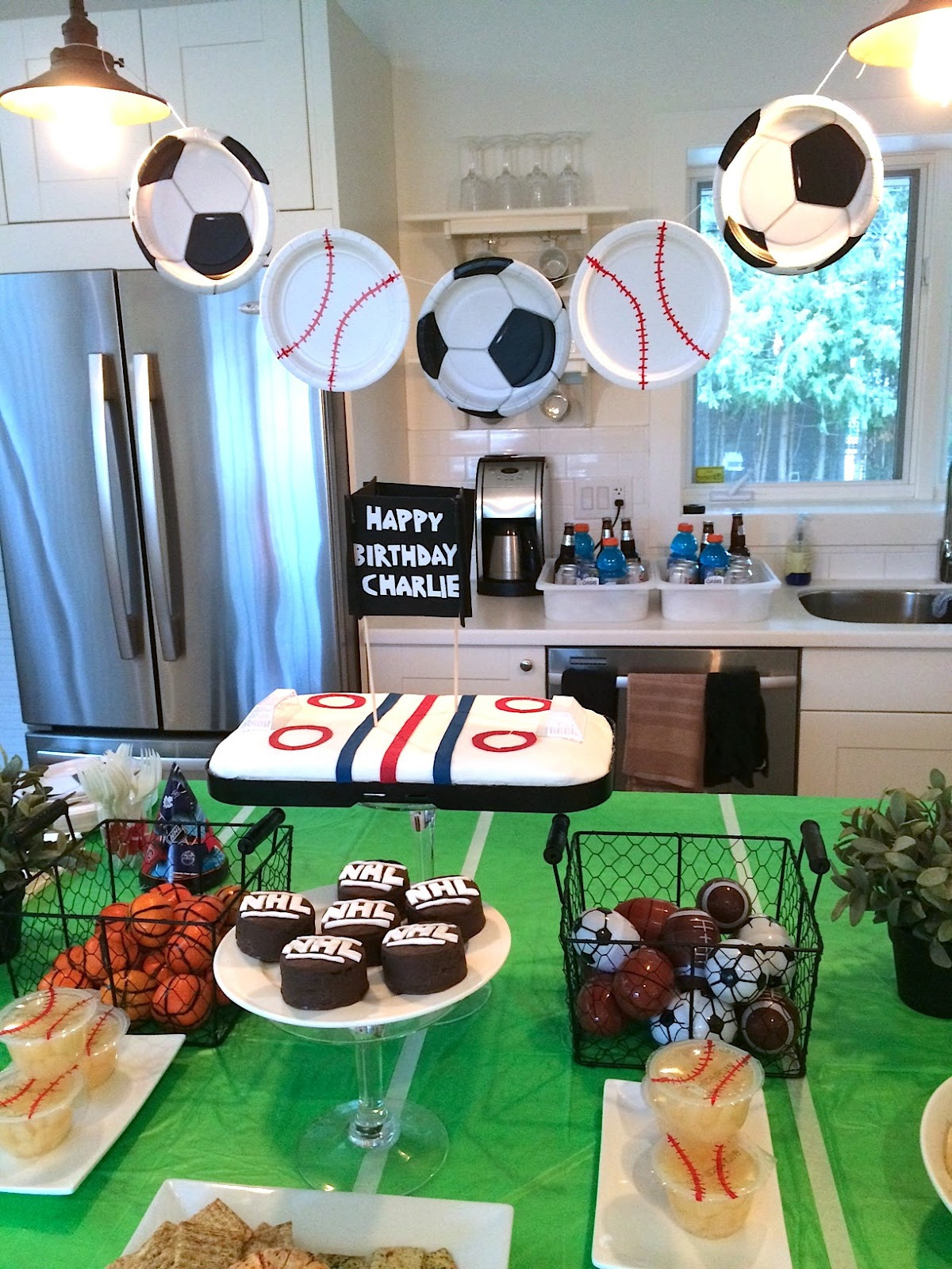 Sports Birthday Decorations
 Sports Themed Birthday Party