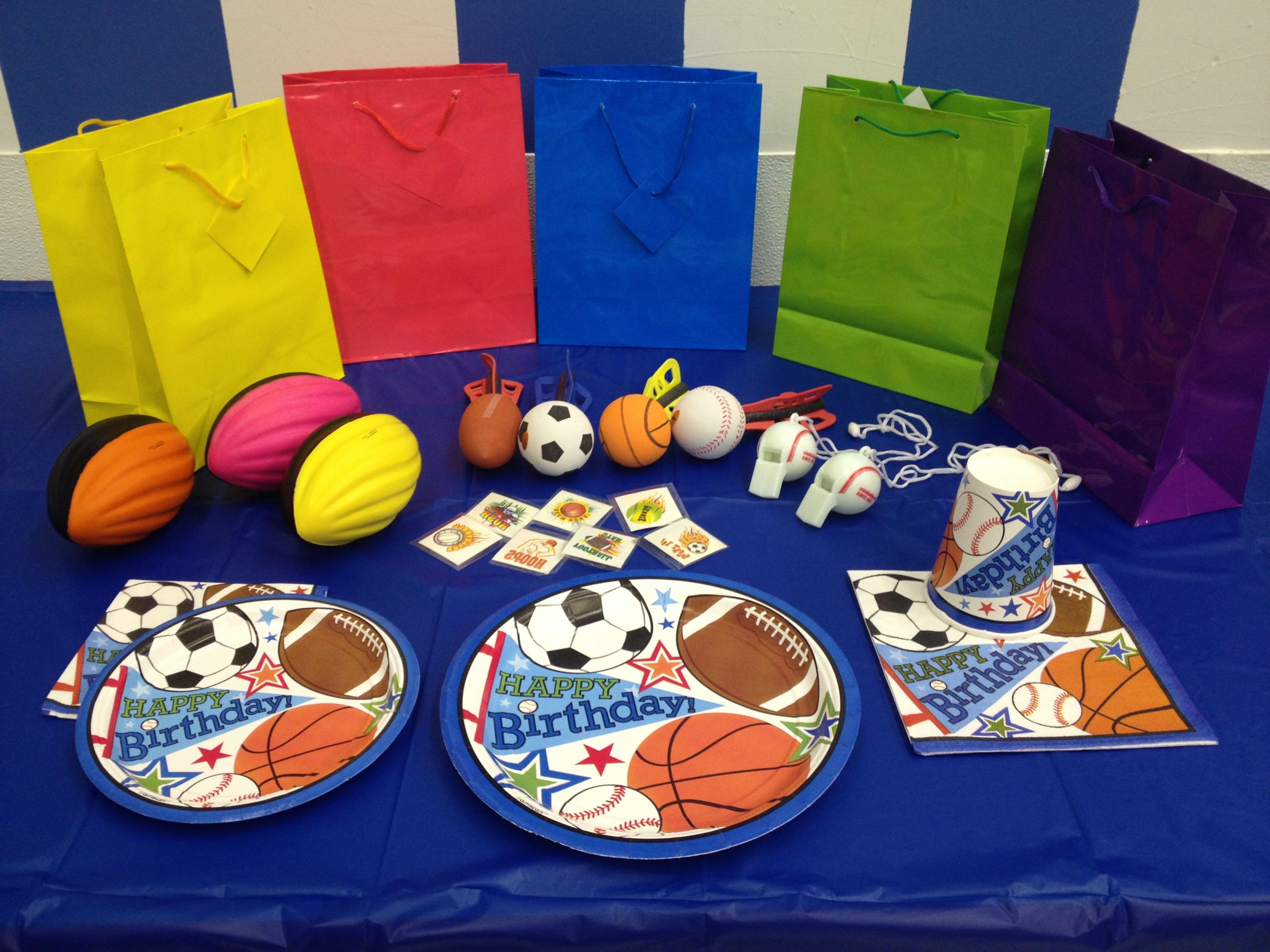Sports Birthday Party Supplies
 Birthday Parties Imagine That