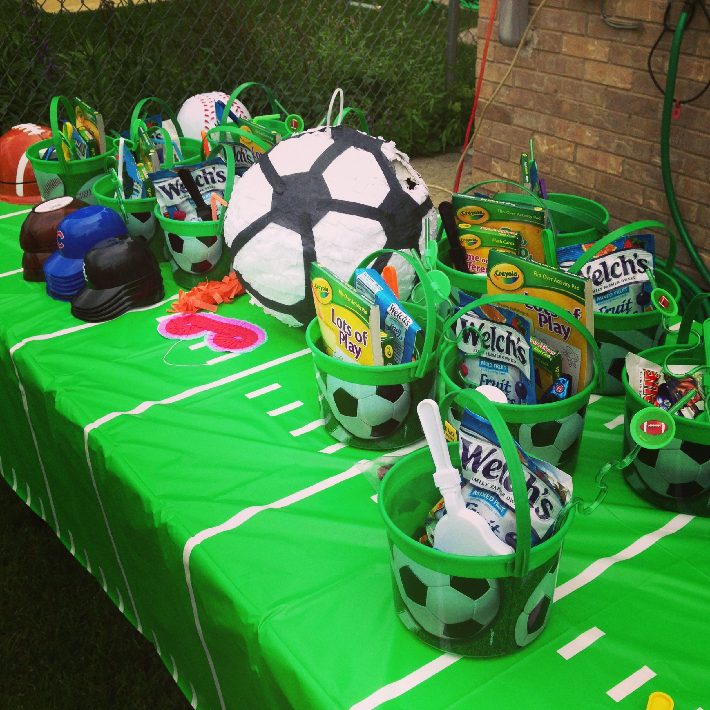 Sports Birthday Party Supplies
 Sports Themed Party Favors Kids Pinterest