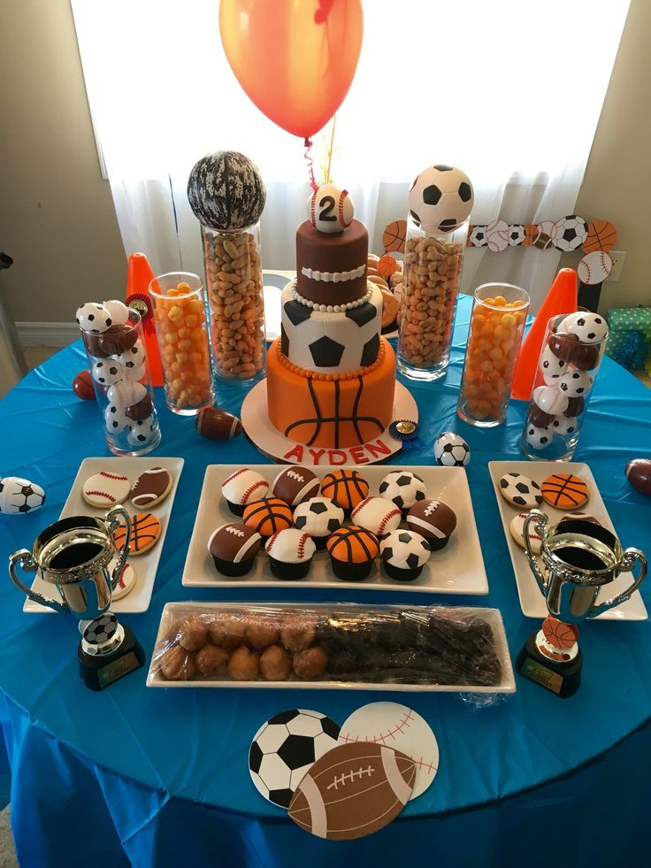 Sports Birthday Party Supplies
 42 best Sports Parties images on Pinterest
