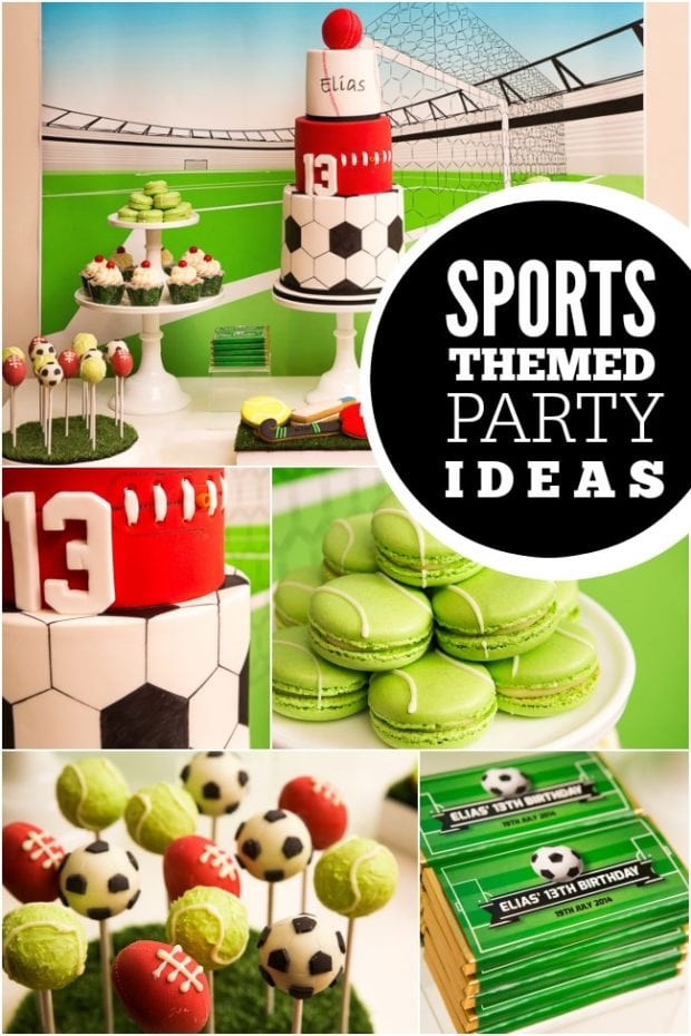 Sports Birthday Party Supplies
 All Star Sports Boy Birthday Party